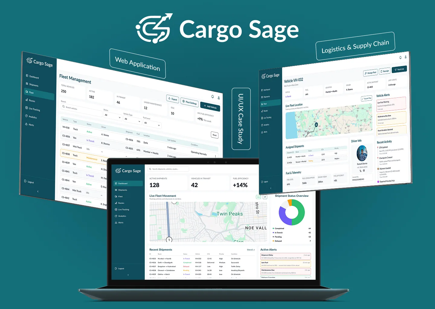 Cargo Sage - Logistics & Supply Chain Web Application