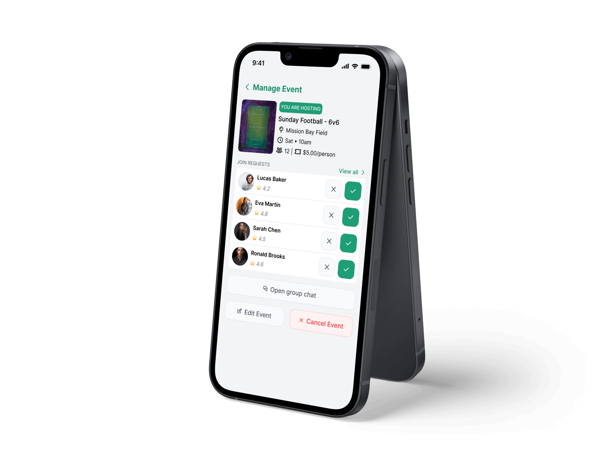 Concia Link Mobile — Event Management