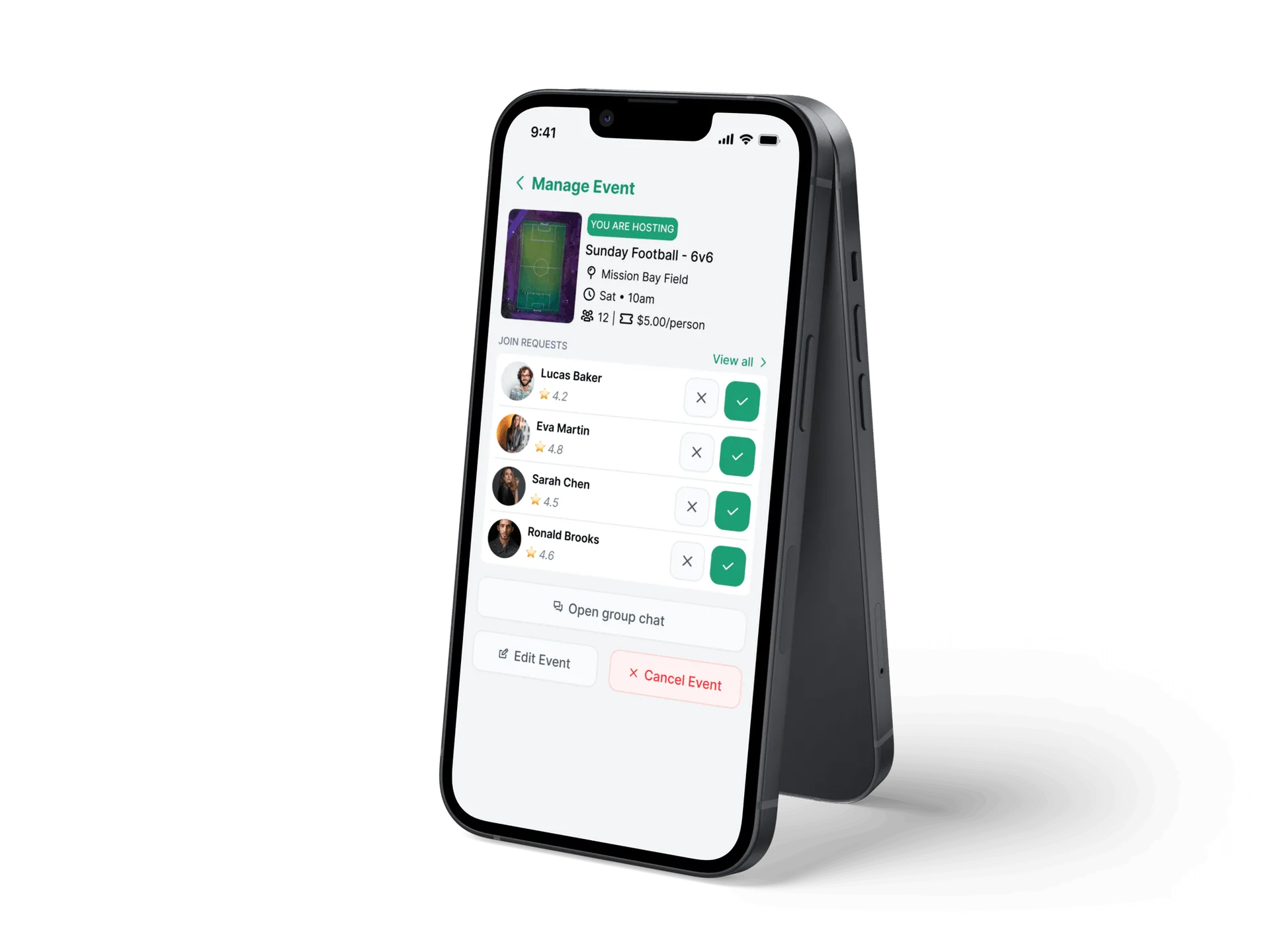 Concia Link Mobile — Event Management
