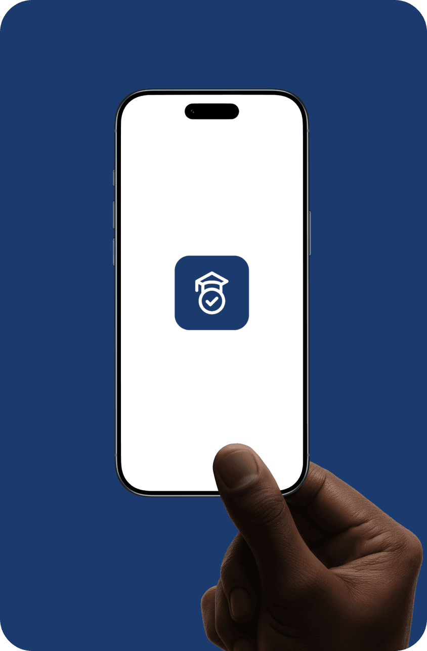 EduQuizzers phone mockup