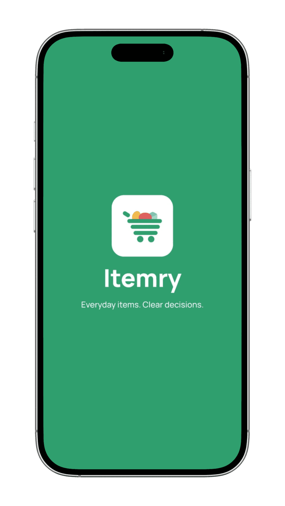 Itemry splash screen