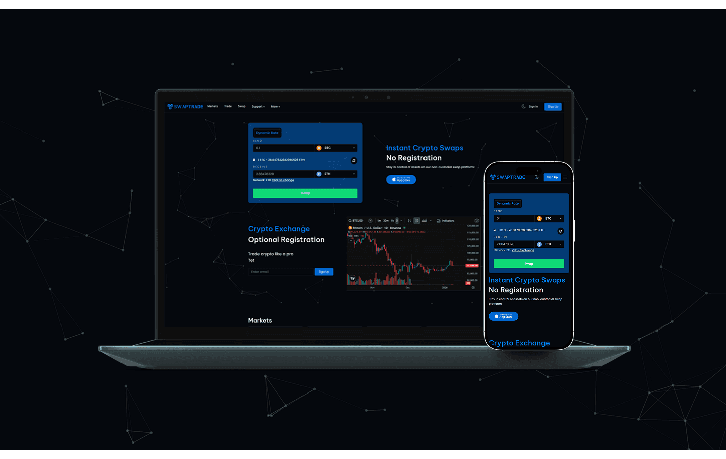 Project showcase visual highlighting the build delivered by Enqcode