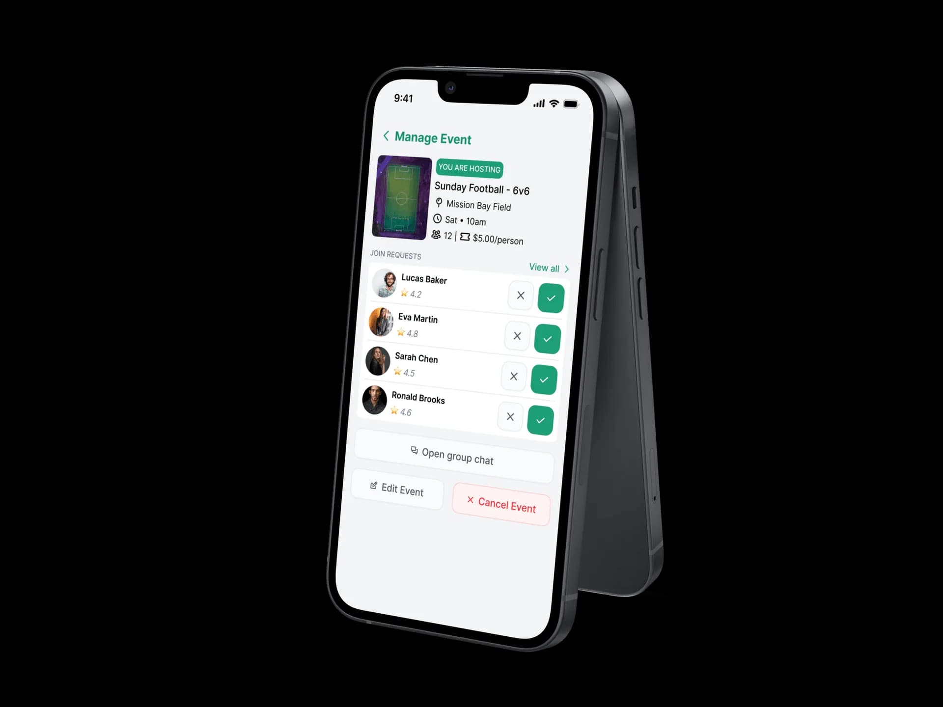 Concia Link Mobile — Event Management